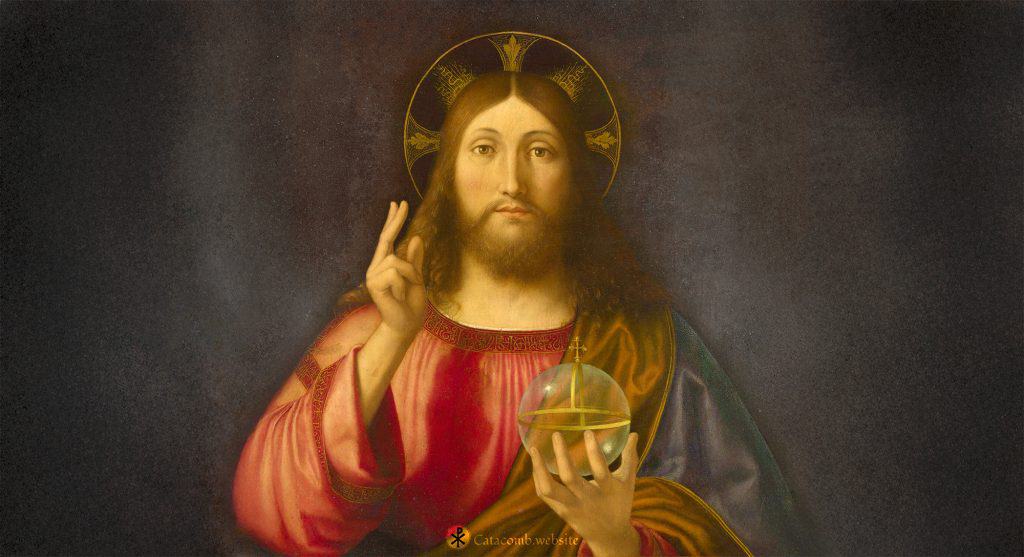 Salvator Mundi, by Andrea Previtali, 1519 A.D.