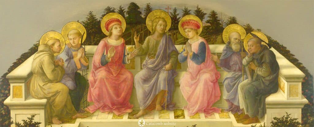 Seven Saints, by Fra Filippo Lippi, ca. 1451 A.D.